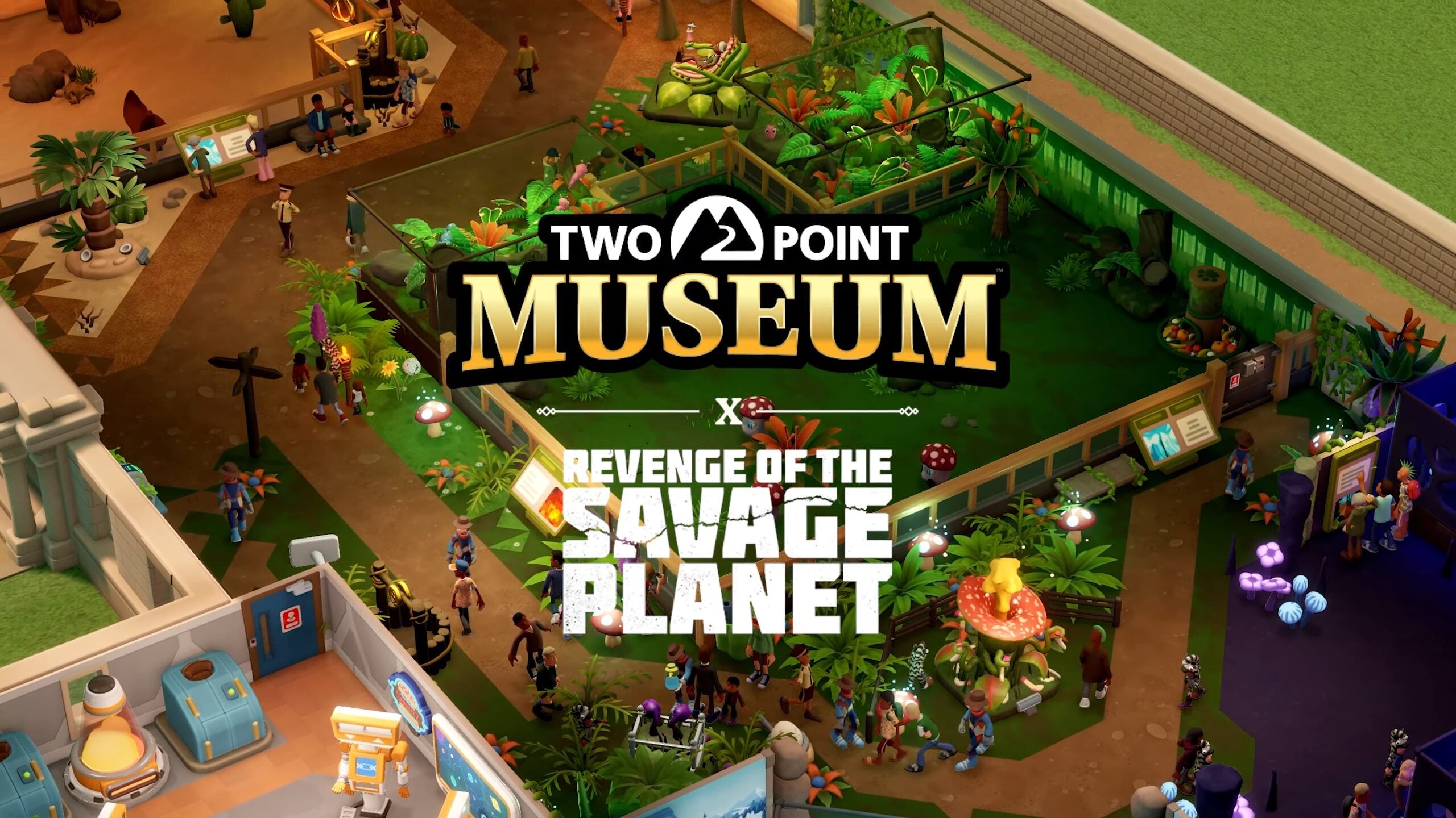 Atualização de colaboração Two Point Museum x Revenge of the Savage Planet agora disponível