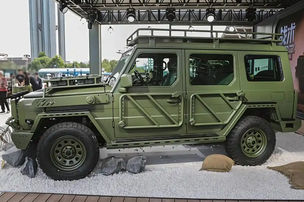 China trabalhando em um rival hardcore do Mercedes G-Wagon