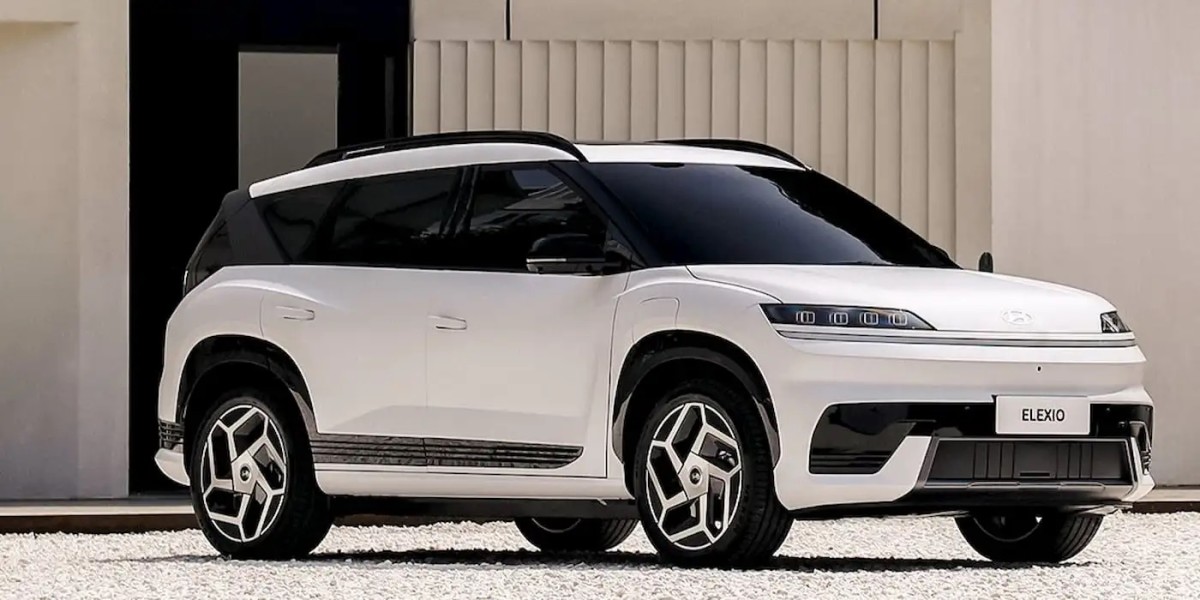O novo SUV elétrico de médio porte Elexio da Hyundai capturado pela câmera pela primeira vez