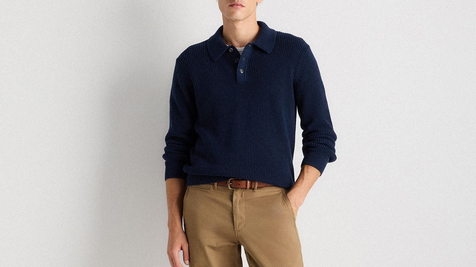 Se você comprar apenas uma coisa neste inverno, faça um suéter polo