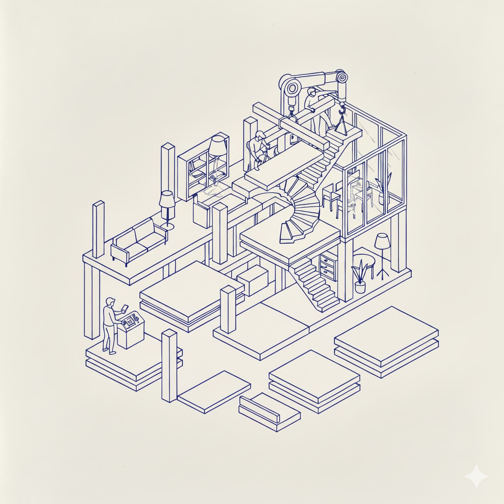 Repensando a pré-fabricação, da padronização à liberdade de design