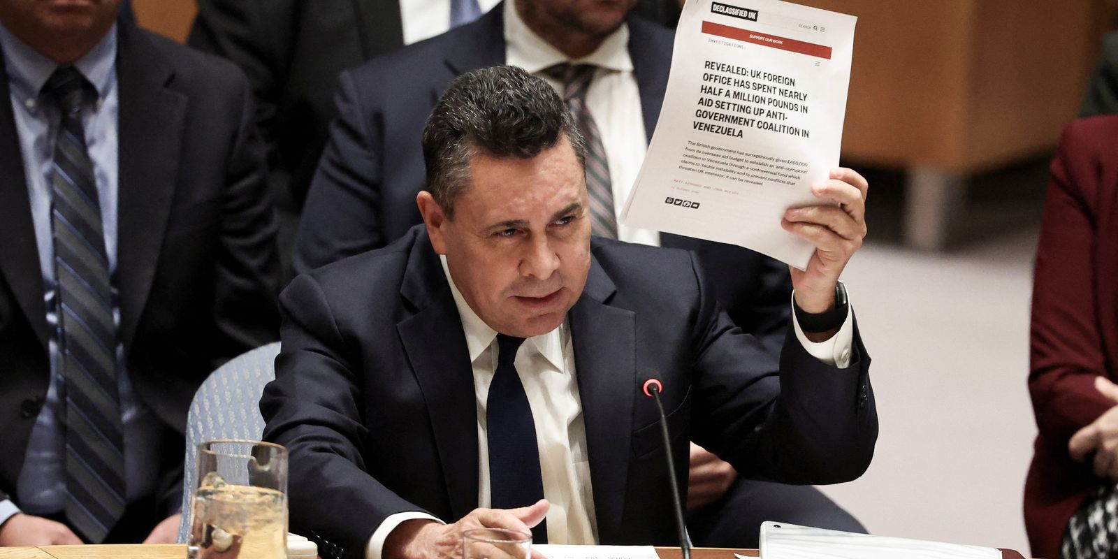 Venezuela pede que ONU condene EUA e denuncia interesse no petróleo