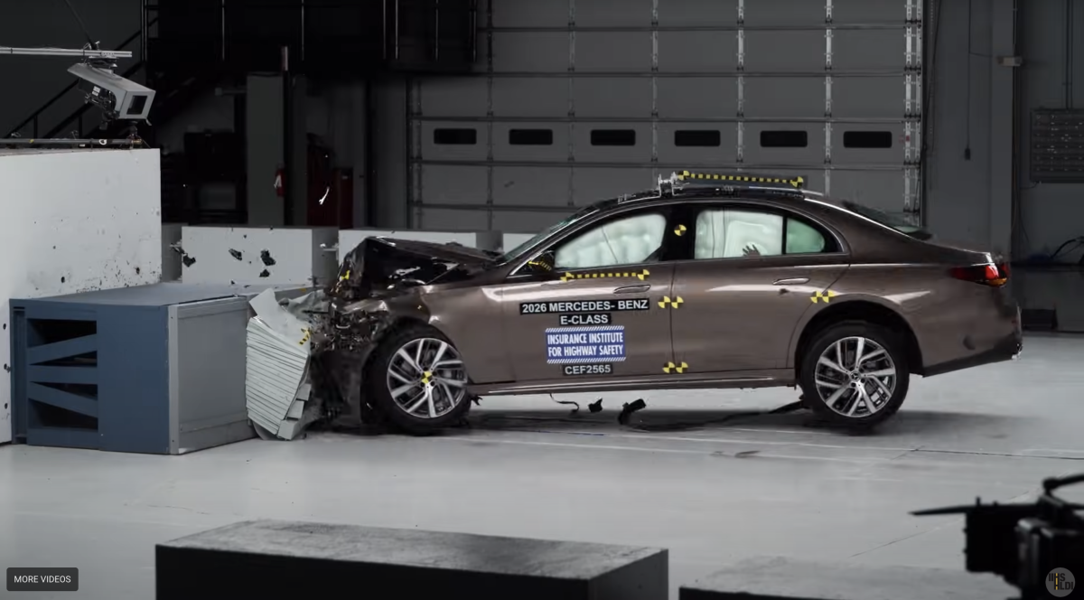 O Mercedes-Benz Classe E 2026 acaba de obter uma pontuação de segurança surpreendentemente fraca