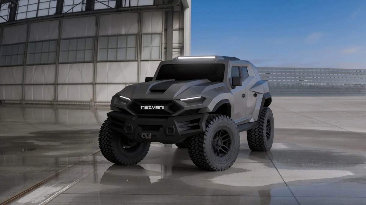 O tanque Hardcore V8 de Rezvani recebe uma grande reformulação de 1.000 HP para 2026