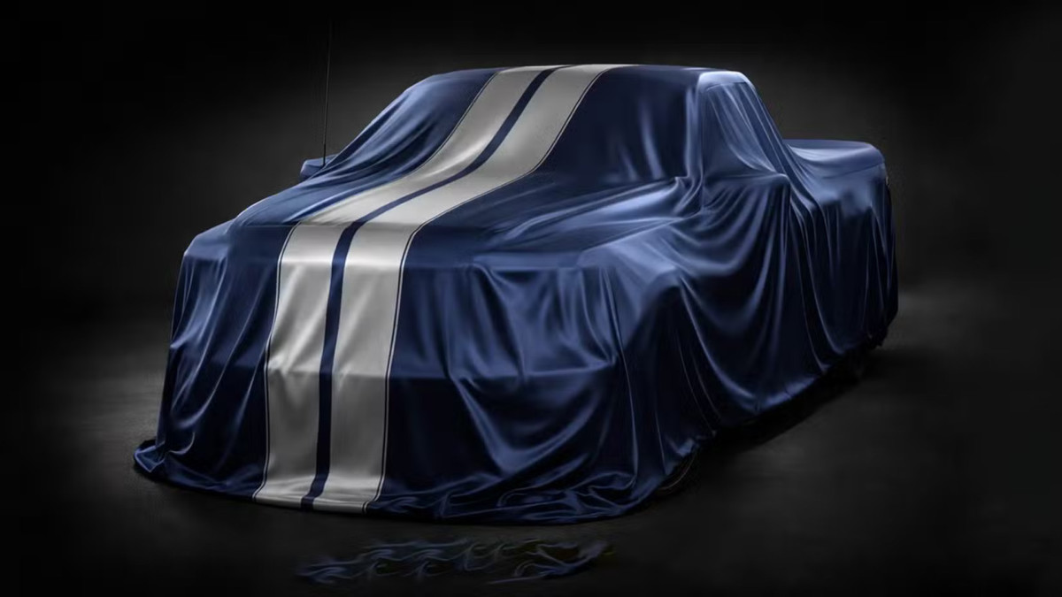 Shelby provoca uma Super Snake F-150 de cabine única construída a partir do caminhão mais simples da Ford