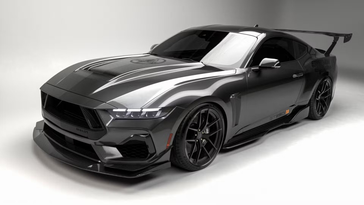 O novo GT350/TA da Shelby é um Mustang manual mais raro que o GTD
