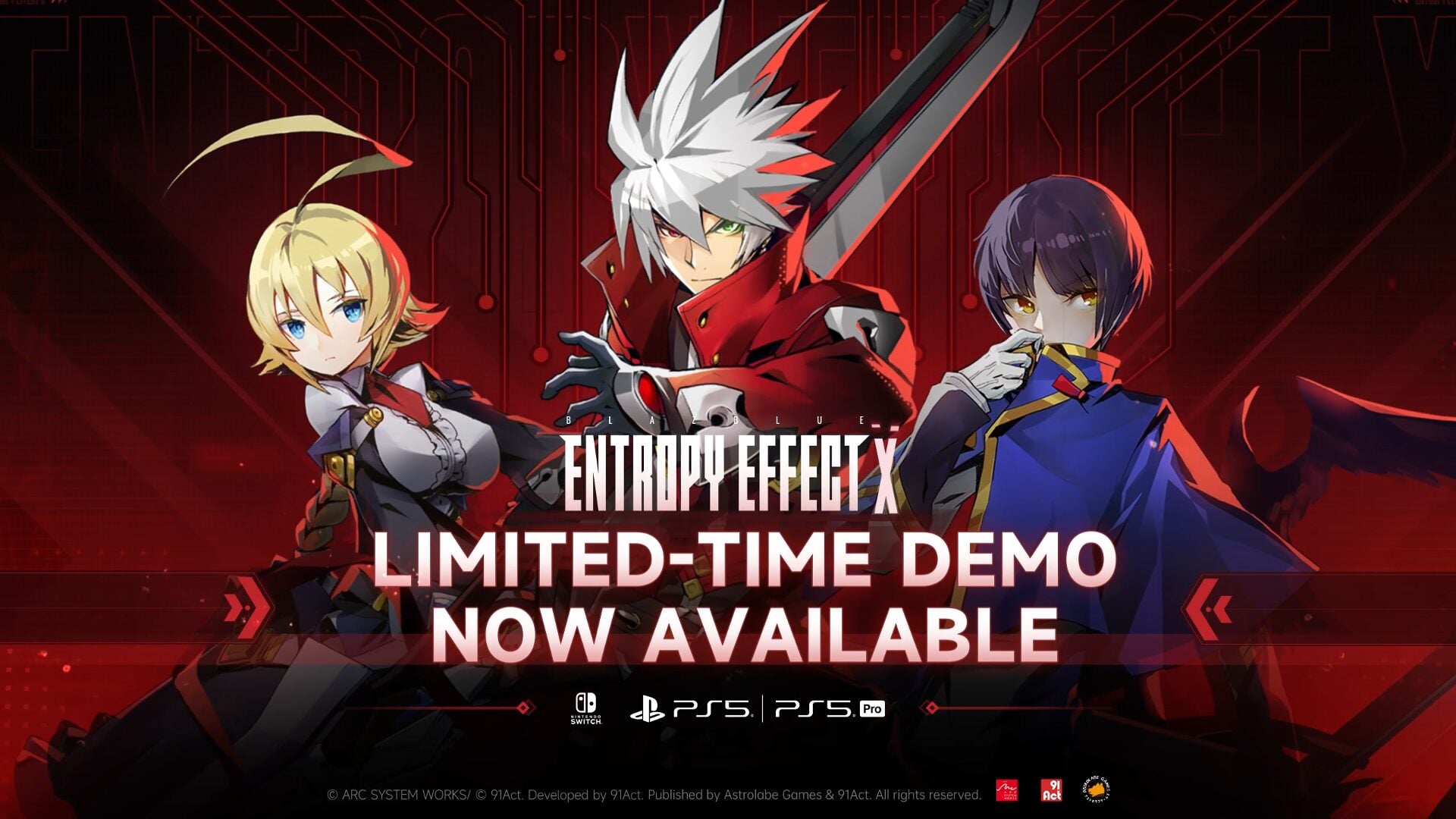 Demo de BlazBlue: Entropy Effect X agora disponível para PS5, Switch