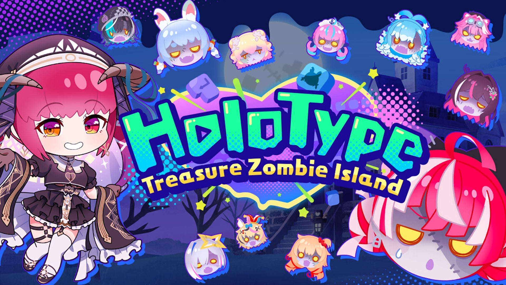 BeXide anuncia jogo de digitação HoloType: Treasure Zombie Island para PC