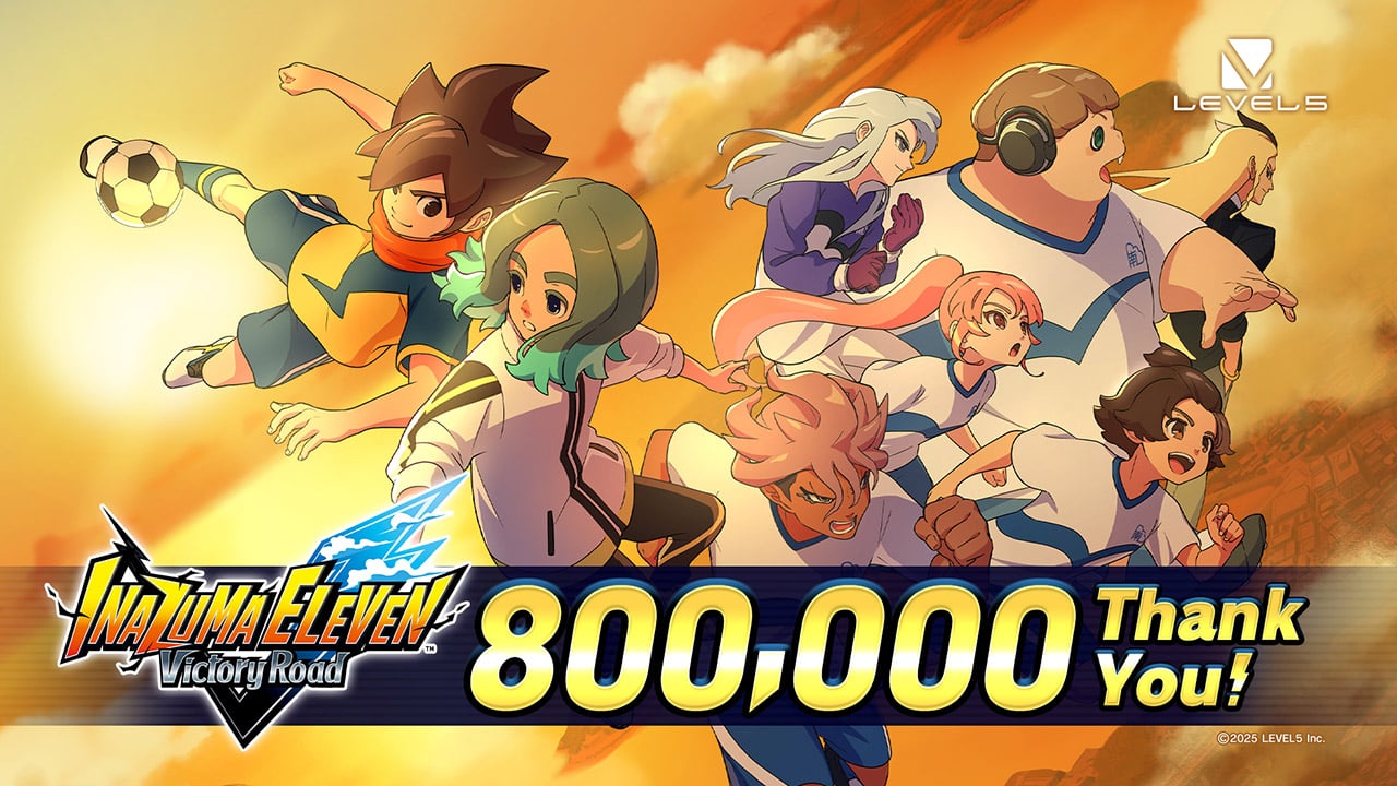 Inazuma Eleven: Vendas da Victory Road chegam a 800.000; segunda grande atualização será lançada em 28 de janeiro