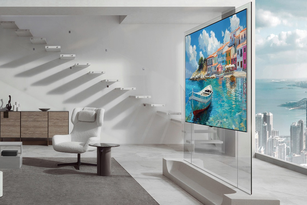 LG ressuscita o papel de parede da TV com um design mais inteligente e sem fio