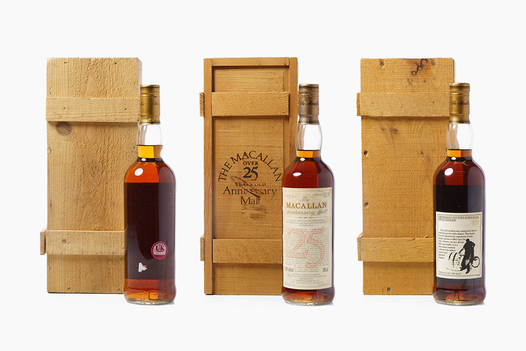 Agora você pode possuir todas as 19 garrafas do conjunto de malte de aniversário do Macallan por US$ 168 mil