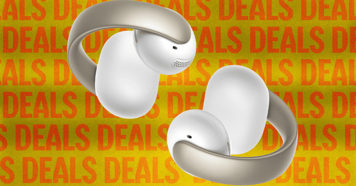 Nossos fones de ouvido abertos favoritos têm desconto de US $ 60