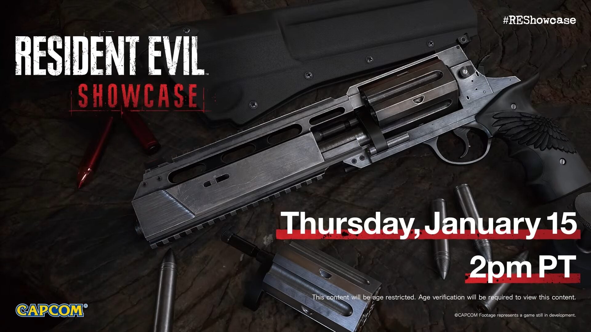 Resident Evil Showcase marcado para 15 de janeiro