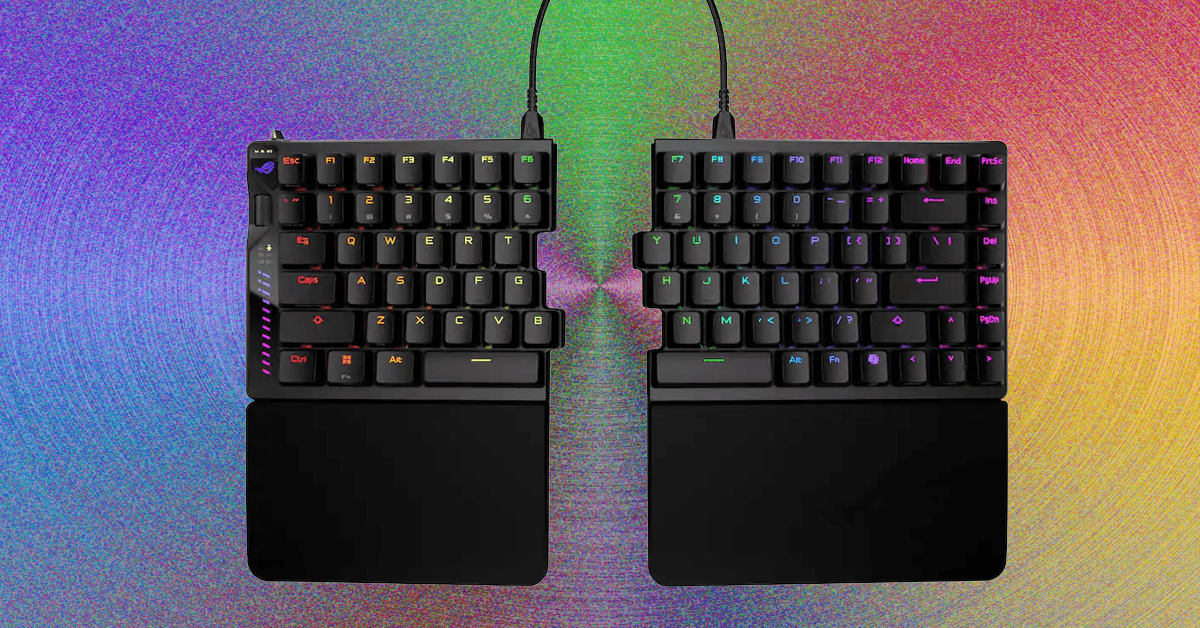 Análise do Asus ROG Falcata: um teclado dividido para jogos