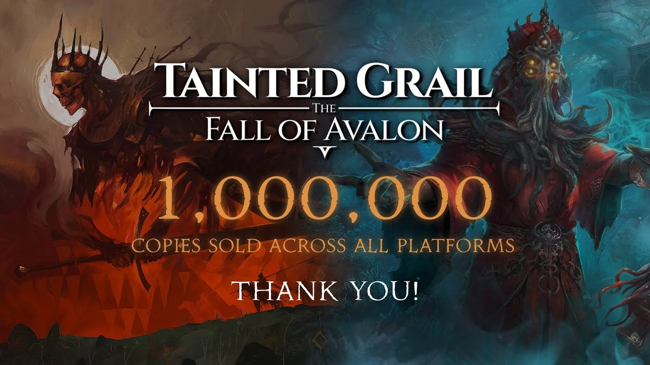 Tainted Grail: The Fall of Avalon vende mais de um milhão