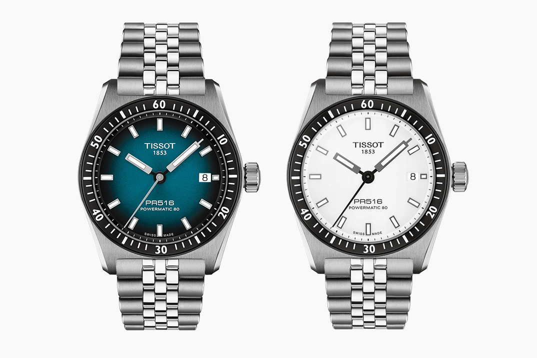 O novo PR516 Colorway da Tissot ecoa o relógio Bond de Roger Moore com um mostrador azul gradiente