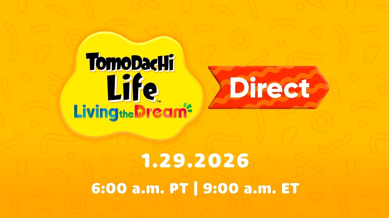 Tomodachi Life: Living the Dream Direct marcado para 29 de janeiro