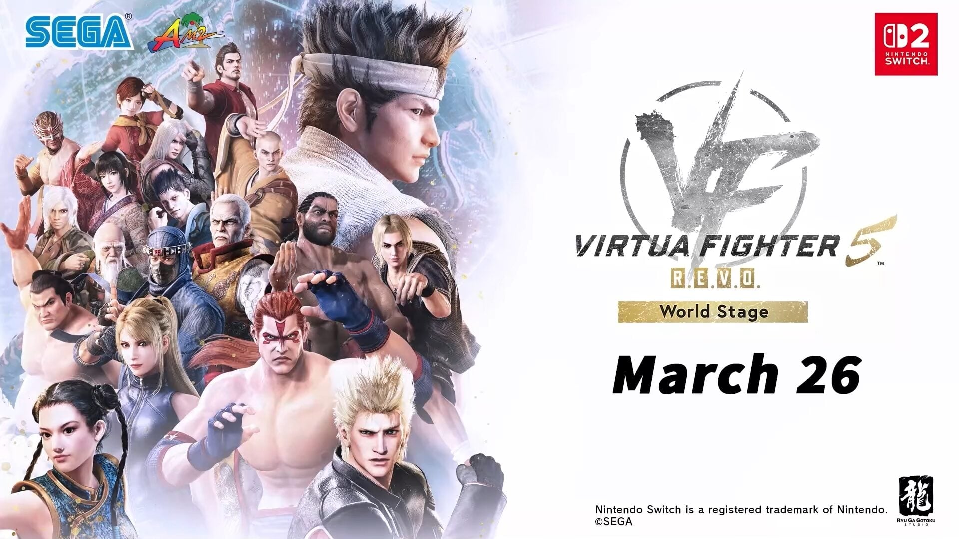 Virtua Fighter 5 REVO World Stage para Switch 2 será lançado em 26 de março
