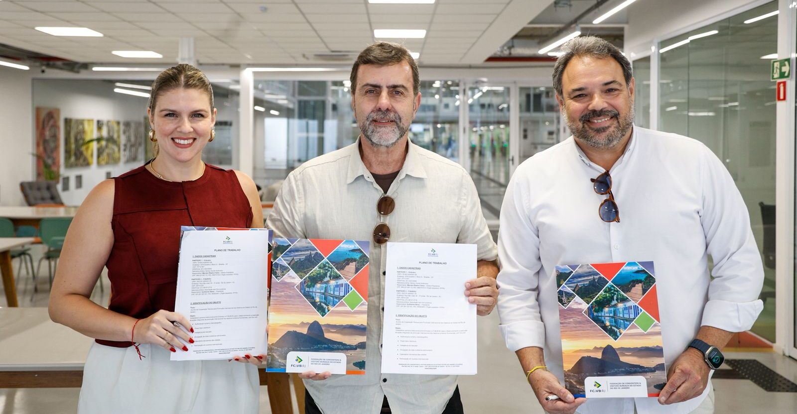 Embratur e Convention & Visitors Bureaux do Rio firmam acordo para ampliar promoção do turismo internacional do estado