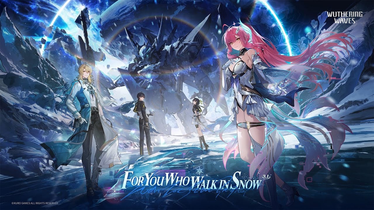 A atualização da versão 3.1 do Wuthering Waves ‘For You Who Walk in Snow’ será lançada em 5 de fevereiro
