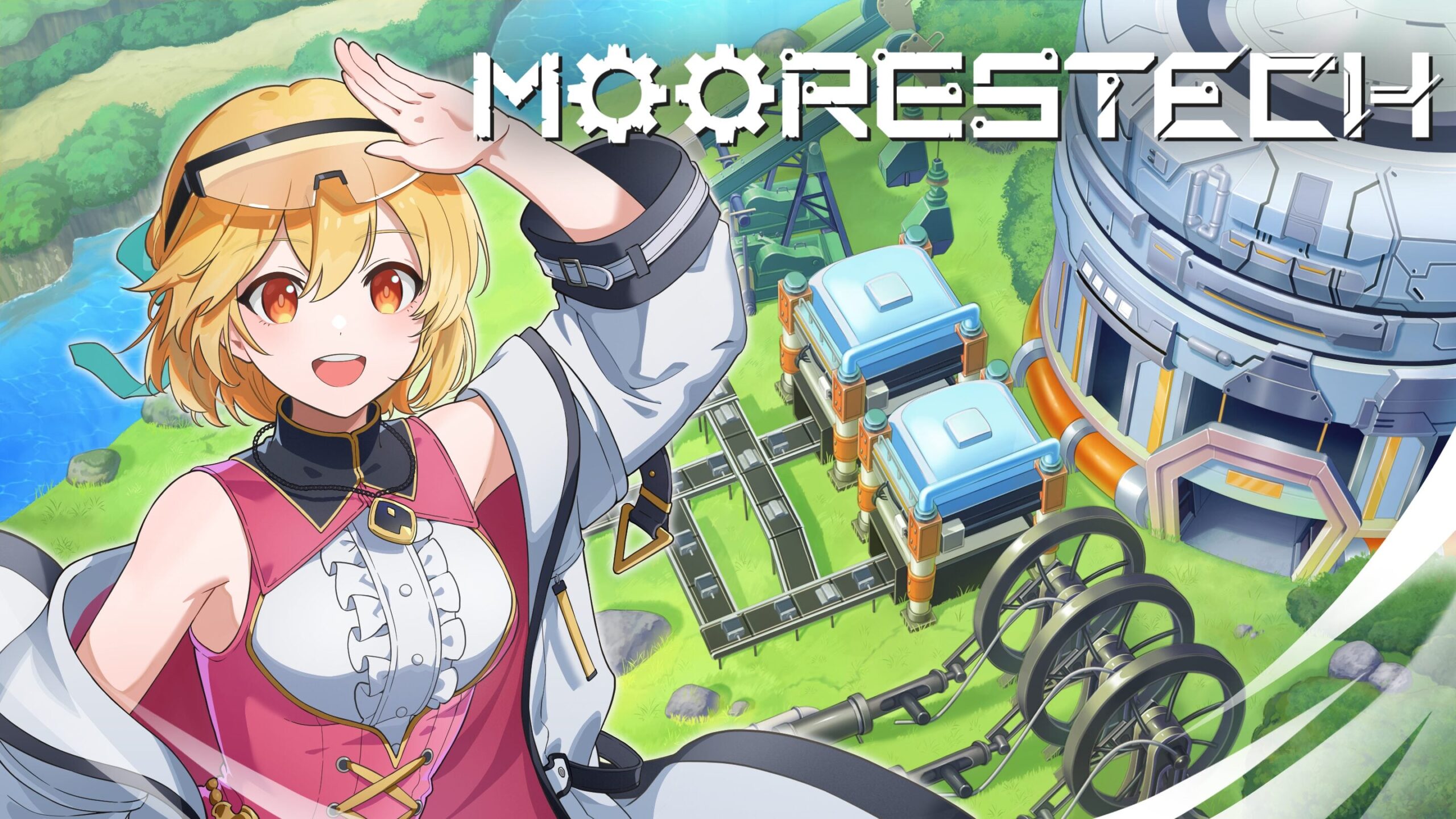 ‘Automação de fábrica encontra RPG estilo anime’ moorestech anunciado para PC
