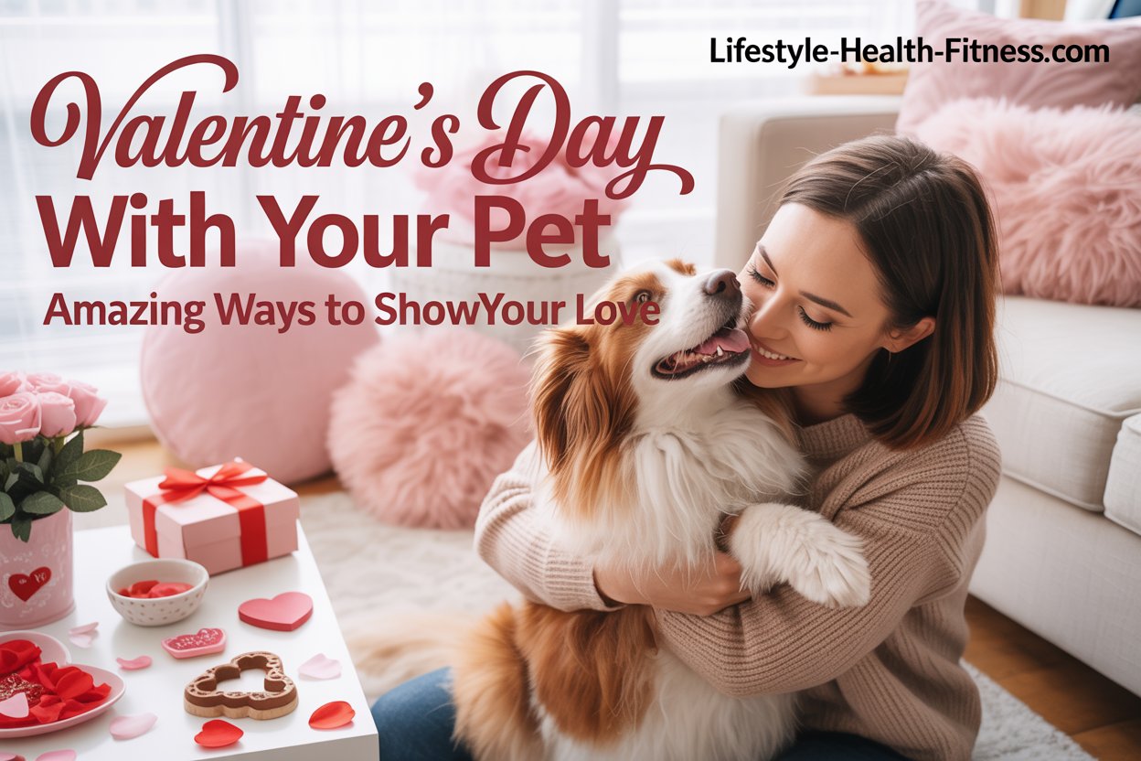 Dia dos Namorados com seu animal de estimação – maneiras incríveis de demonstrar seu amor