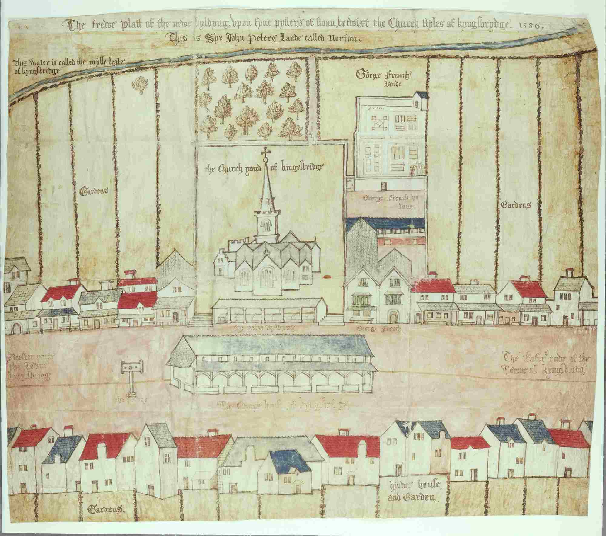 Arquivo de Devonshire adquire mapa Tudor exclusivo – The History Blog