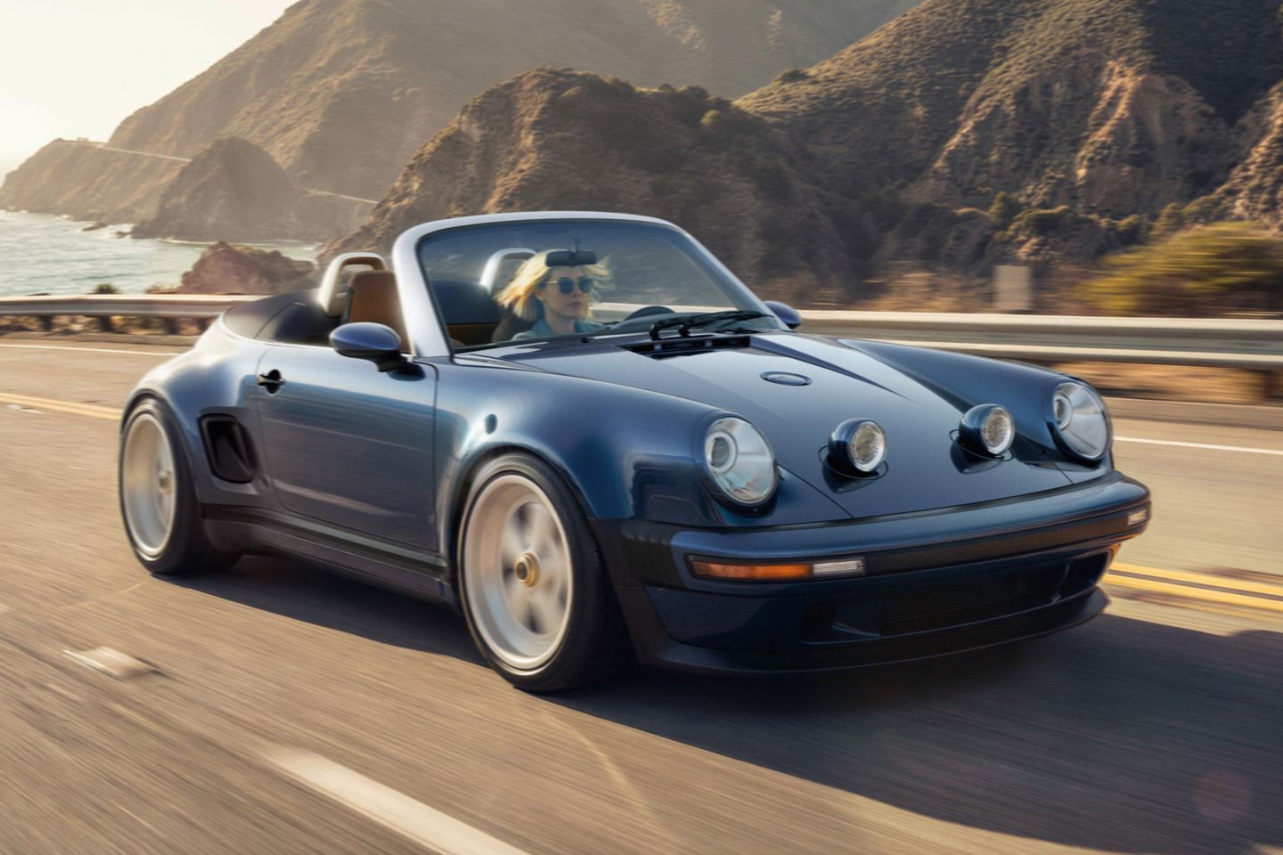 Singer levanta a tampa do novo 911 Carrera Cabriolet