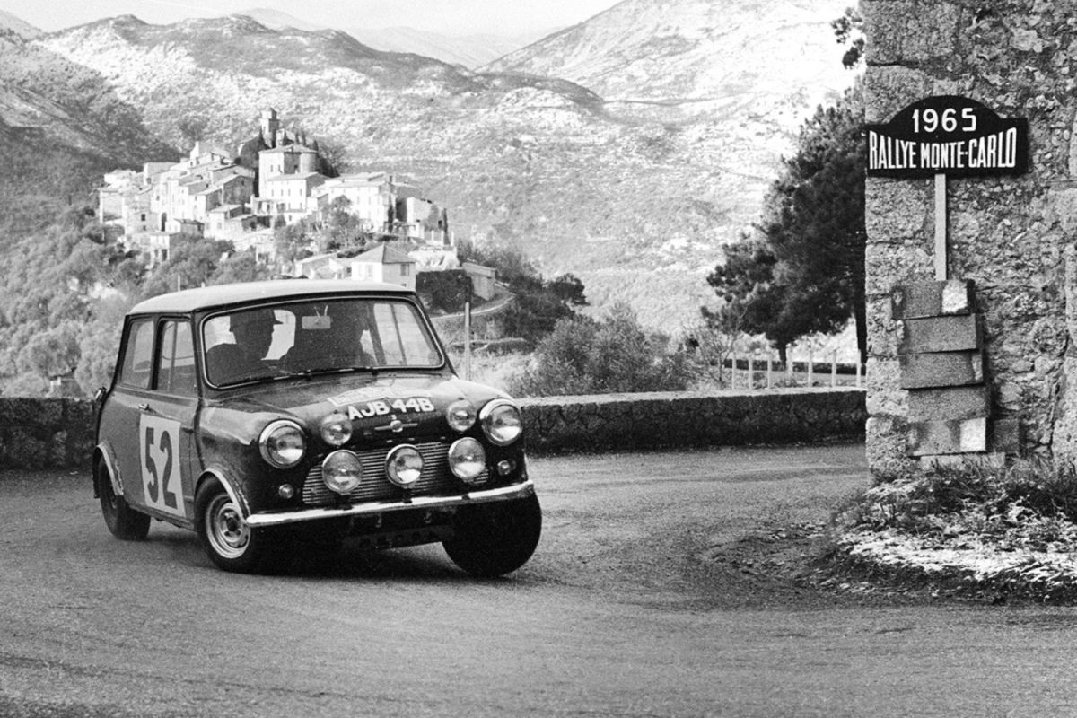 Mini ainda está comemorando seu triunfo em Monte Carlo em 1965