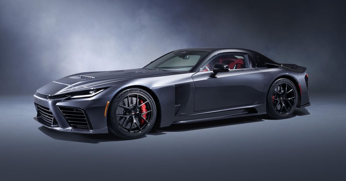 Carro esportivo Toyota GR GT V8 mais perto dos showrooms australianos