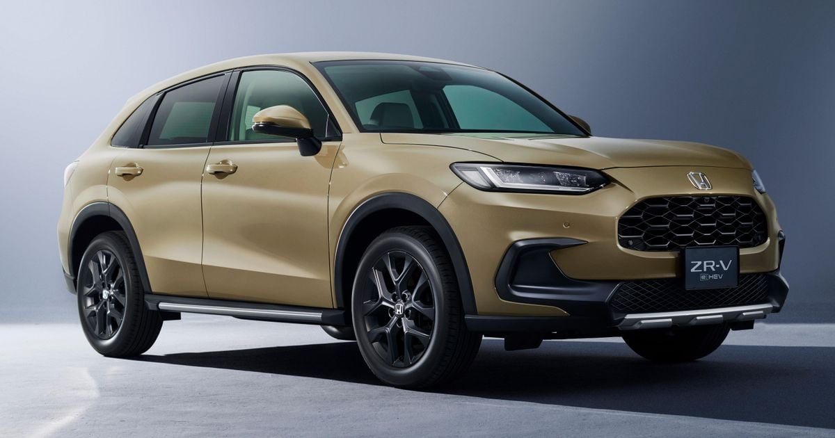 Facelift do Honda ZR-V 2026 revelado no Japão