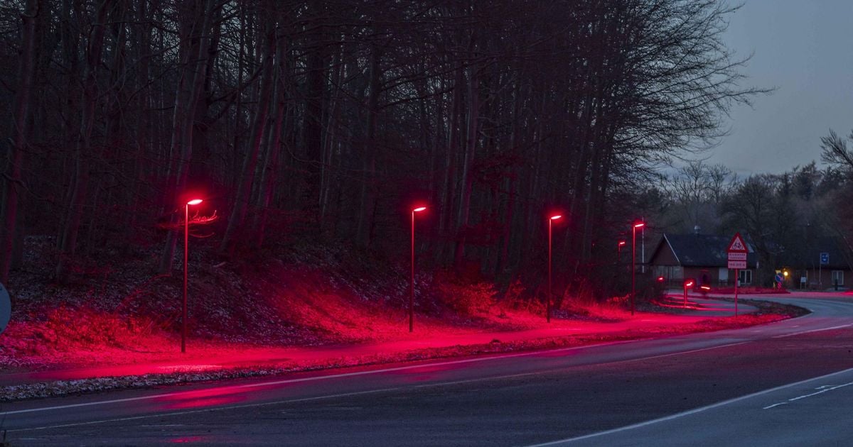 Dinamarca vê vermelho nas revolucionárias luzes de rua inteligentes