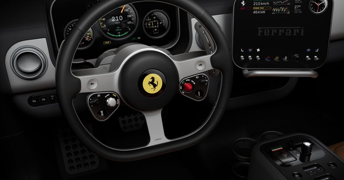 Ferrari Luce EV tem o mesmo nome de Mazda, mas um interior diferente de qualquer EV
