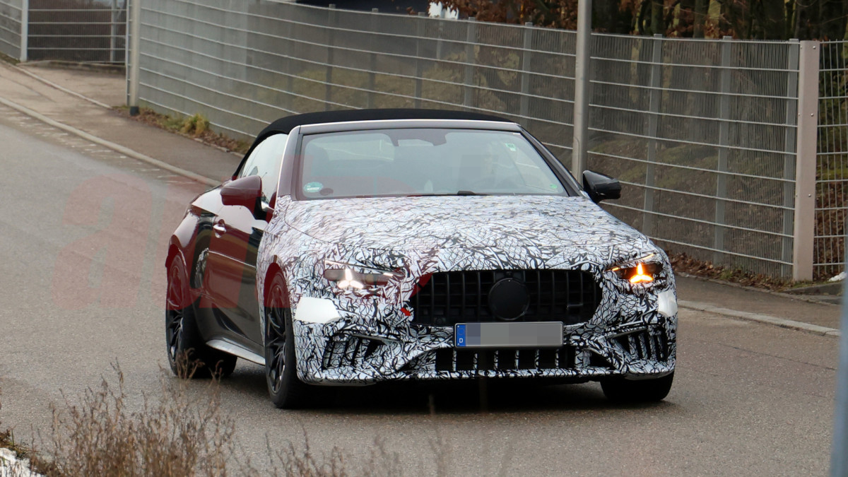 Espiado: Mercedes-AMG CLE conversível sugere retorno do V8