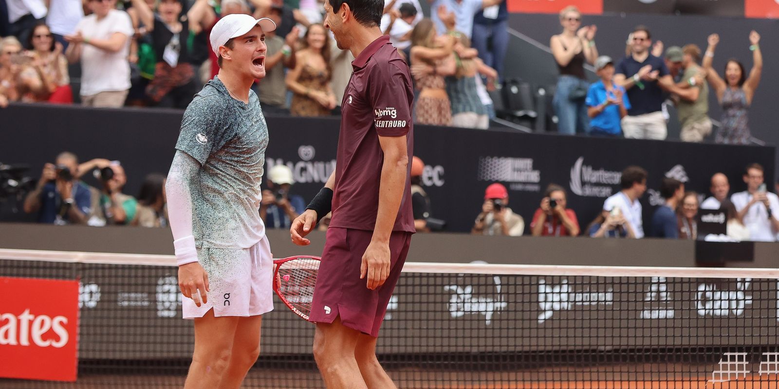 João Fonseca e Marcelo Melo garantem título de duplas do Rio Open