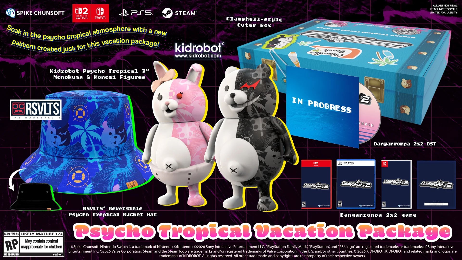 Pré-encomendas da edição física de Danganronpa 2×2 já estão disponíveis