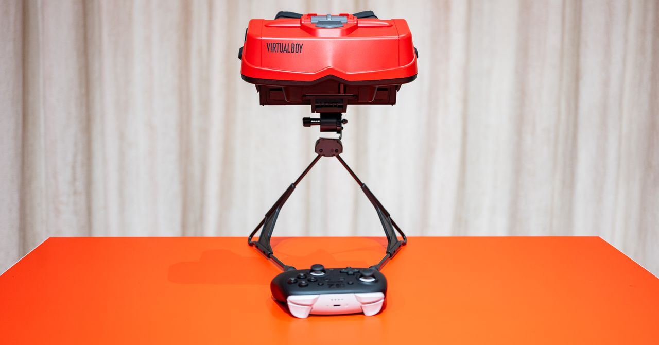 O Virtual Boy da Nintendo é uma explosão boba, mas divertida do passado