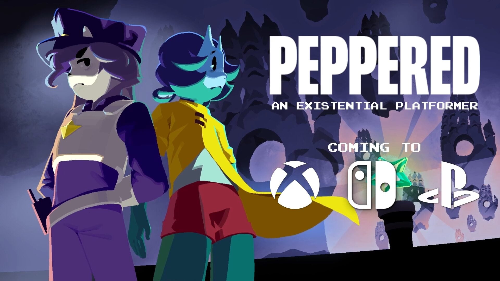 PEPPERED: An Existential Platformer chegando ao PS5, Xbox Series, PS4, Xbox One e Switch em 7 de abril