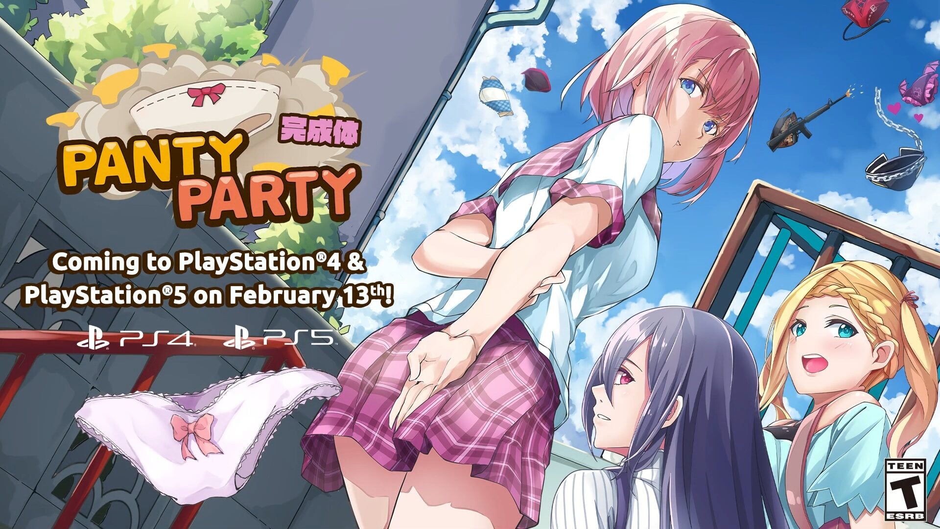 Panty Party Perfect chegando ao oeste em 13 de fevereiro