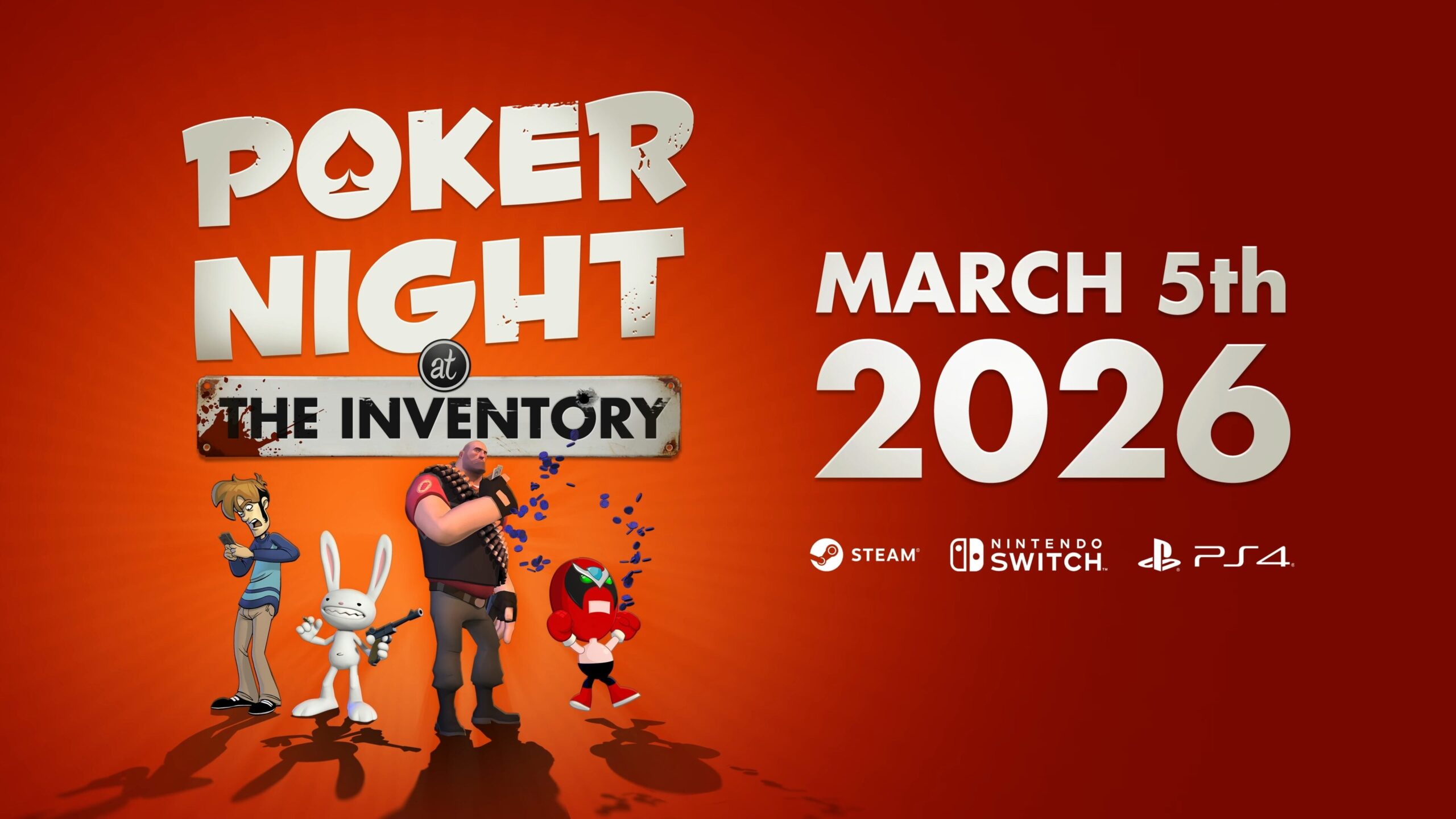 Remasterização de Poker Night at the Inventory anunciada para PS4, Switch e PC