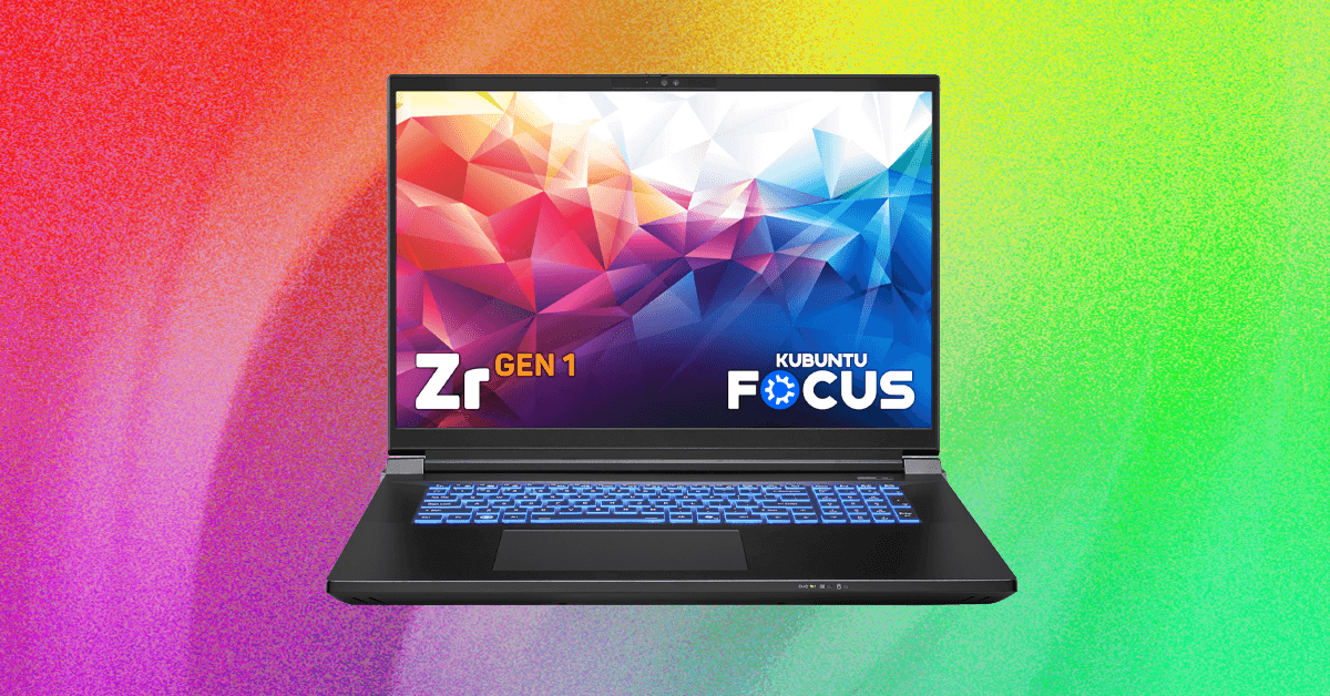 Análise do Kubuntu Focus Zr Gen 1: um laptop Linux poderoso
