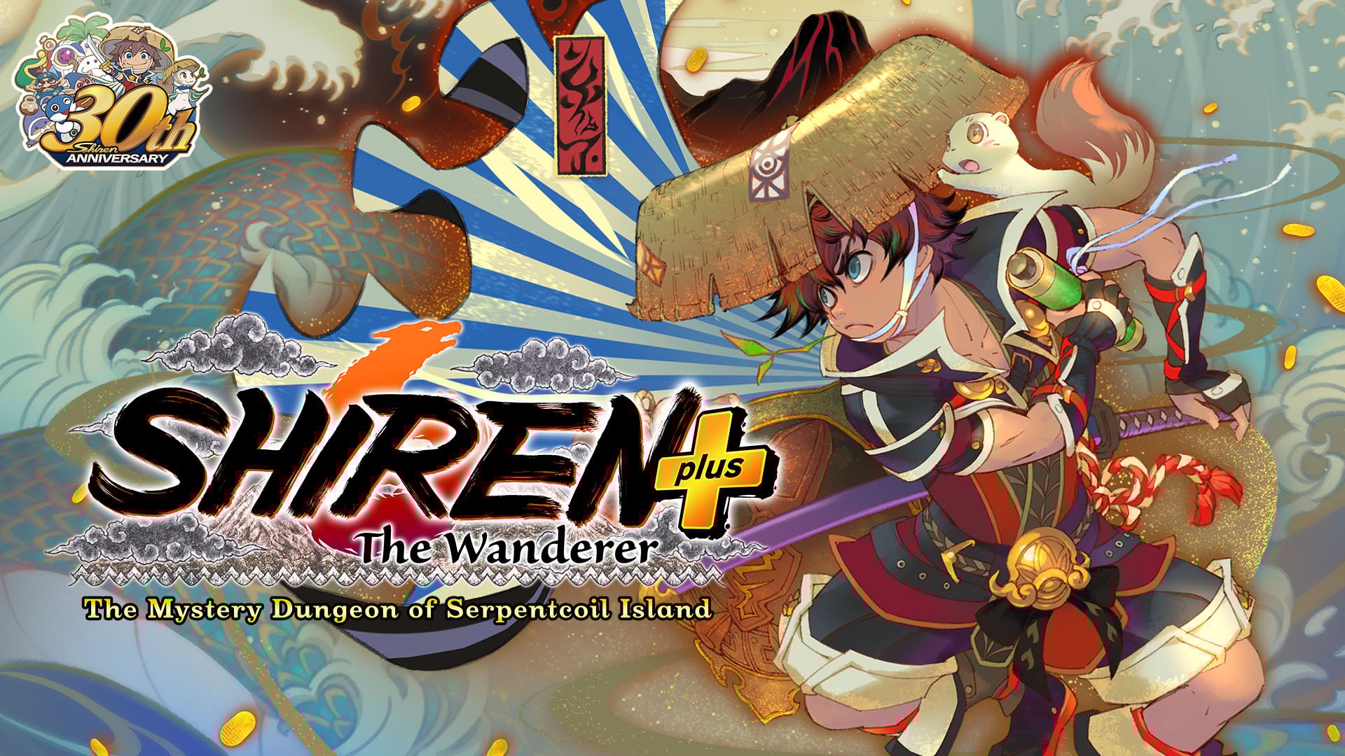 Shiren the Wanderer: The Mystery Dungeon of Serpentcoil Island para iOS, Android agora disponível