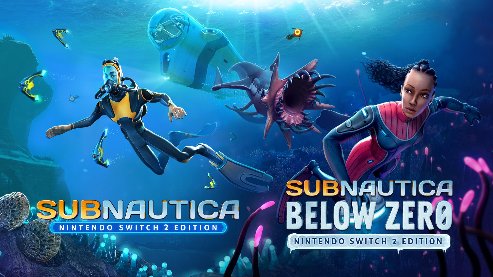 Subnautica e Subnautica: Below Zero chegando ao Switch 2 em 17 de fevereiro