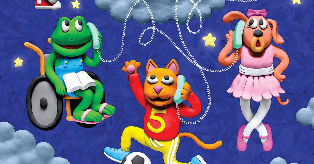 Lata é um telefone idiota para crianças. Alguém pode ensiná-los a usá-lo?