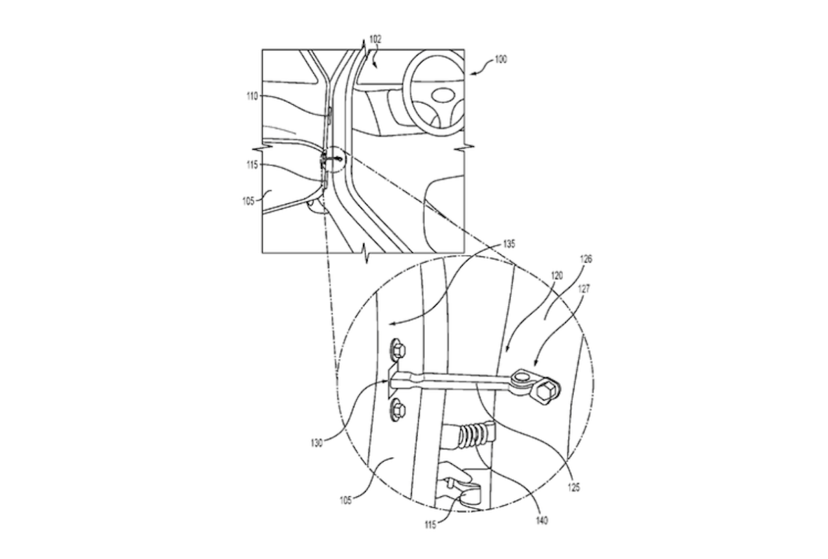 A ideia de porta inteligente da Ford pode evitar batidas caras nas portas