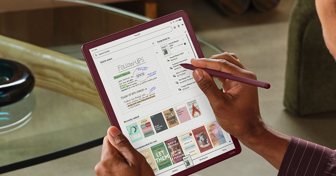 Alexa+ e Kindle Scribe agora trabalham juntos com ‘Send to Alexa’