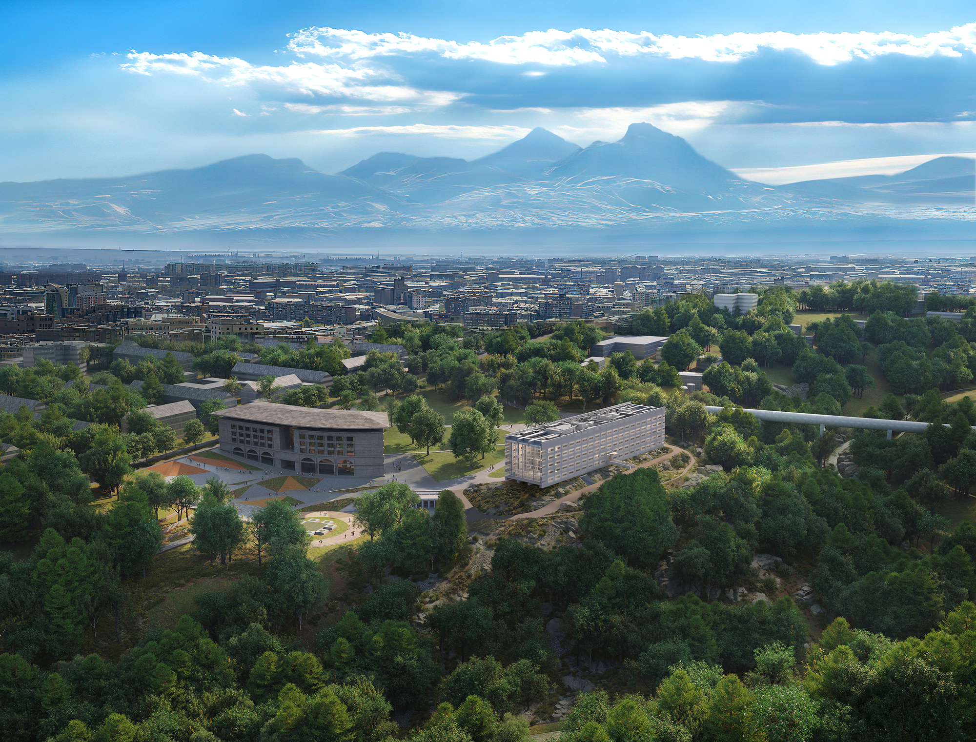 MVRDV inicia construção do Centro de Convergência UE TUMO em Yerevan, Armênia