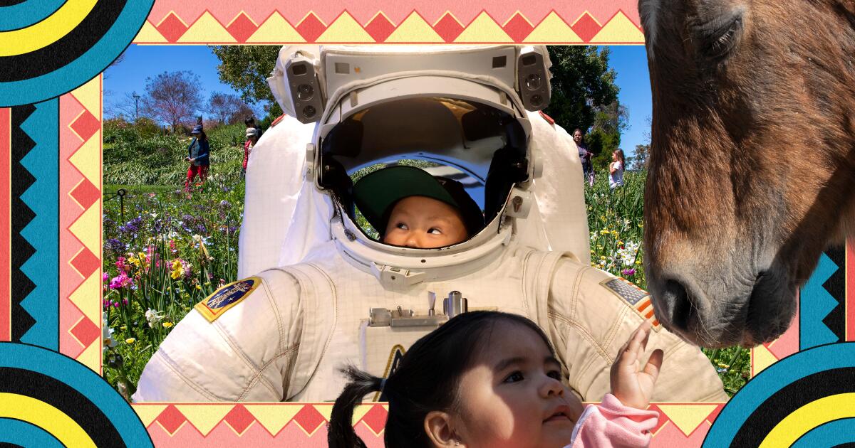 Pontos intermediários ideais para famílias entre os condados de Orange e Los Angeles