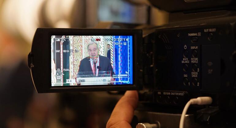 No Líbano, Guterres fala de vias diplomáticas disponíveis para solução da crise