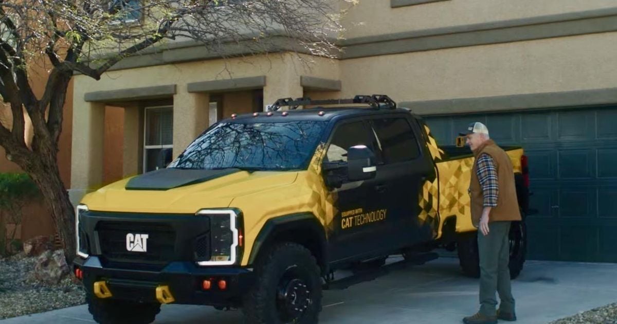 Caterpillar revela picape pesada, mas conceito fica aquém